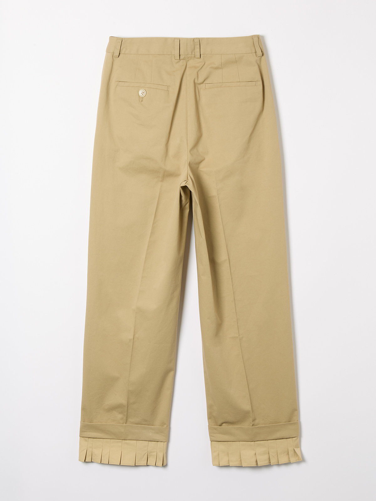 ruffle trousers 詳細画像 beige 2