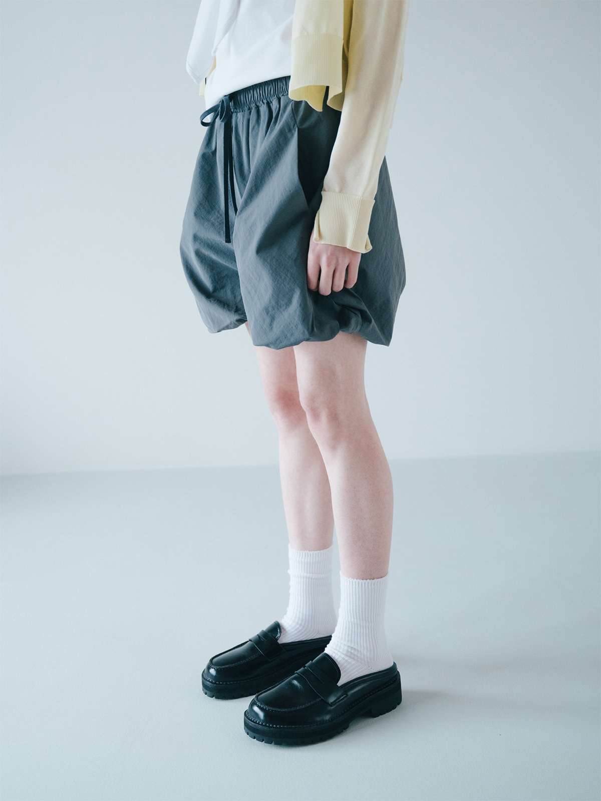 balloon short trousers 詳細画像 gray 3