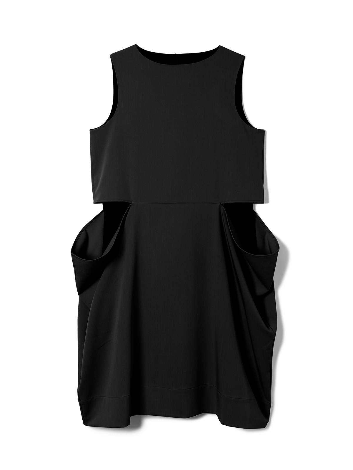 balloon shirt dress 詳細画像 black 1