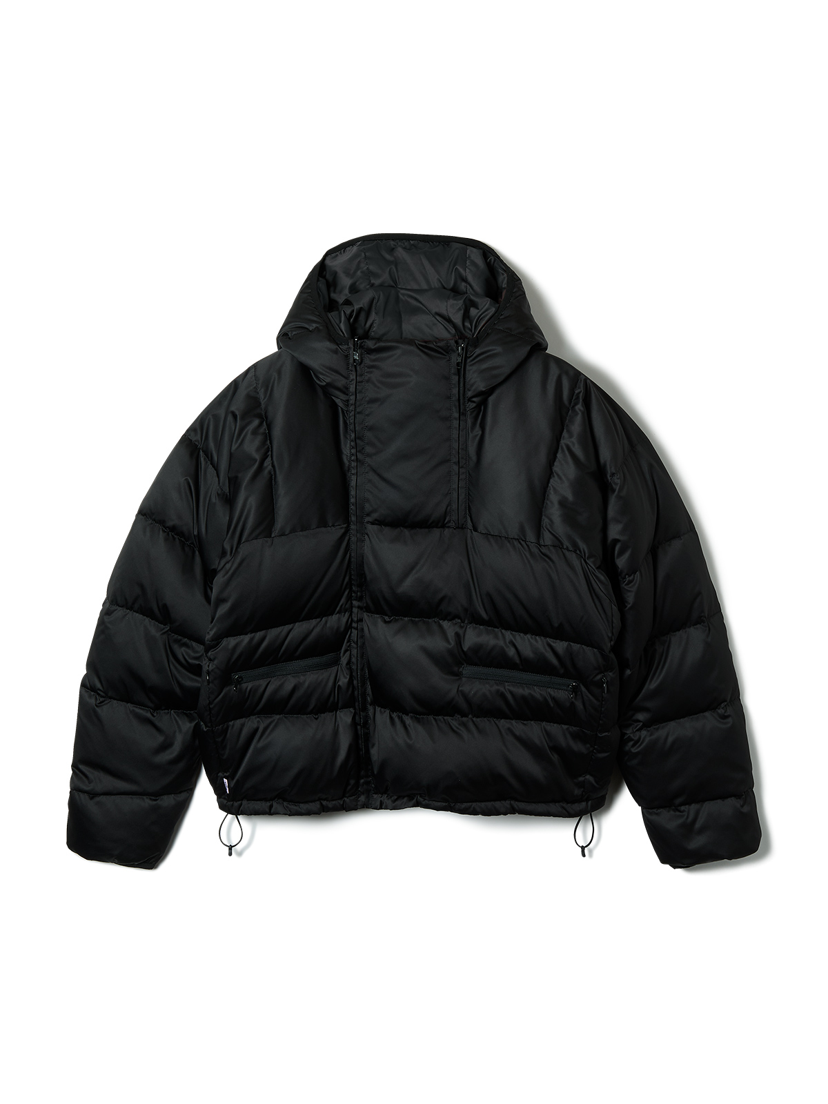 double zip down jacket 詳細画像 black 1