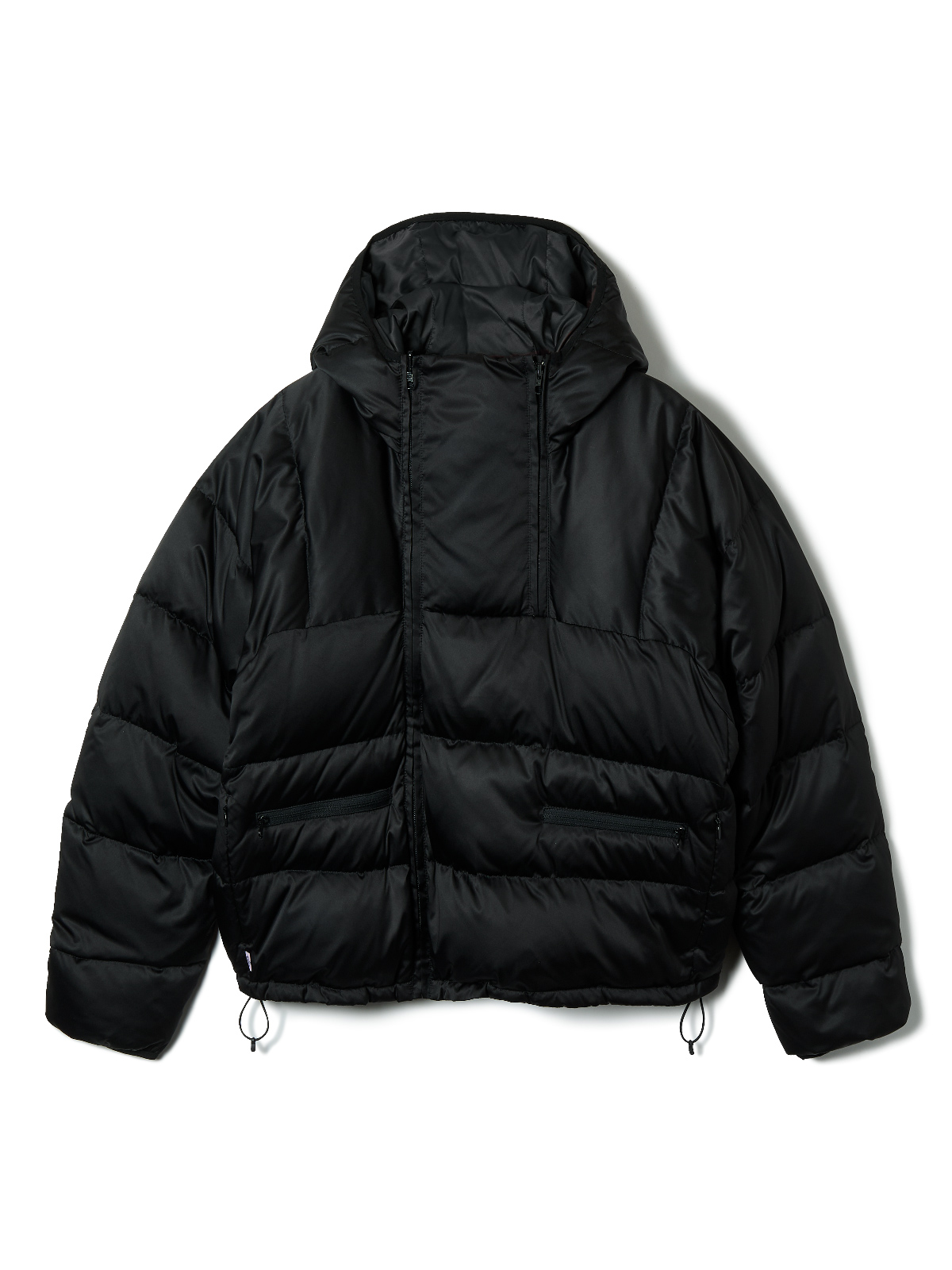 double zip down jacket 詳細画像 black 3