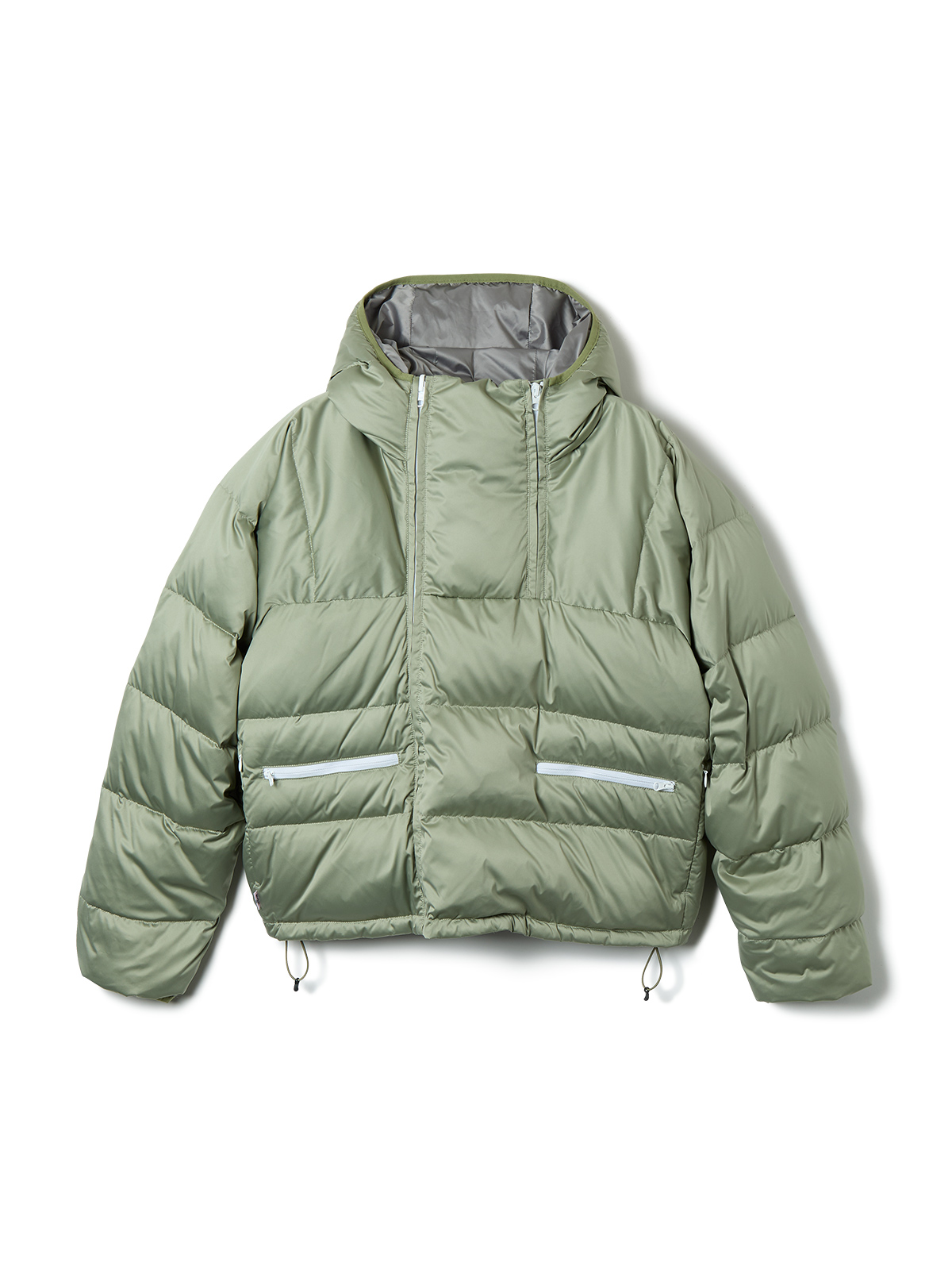 double zip down jacket 詳細画像 green 1