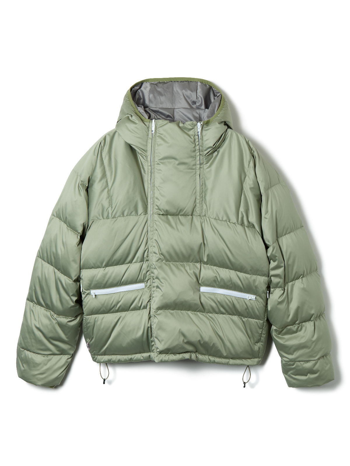 double zip down jacket 詳細画像 green 3