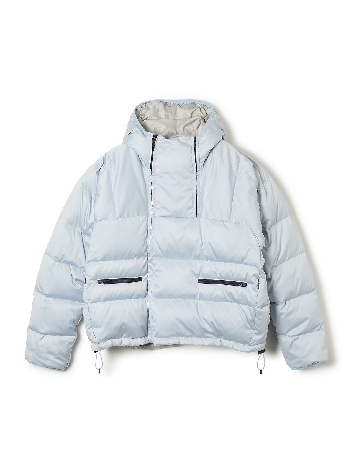 double zip down jacket 詳細画像 blue 1