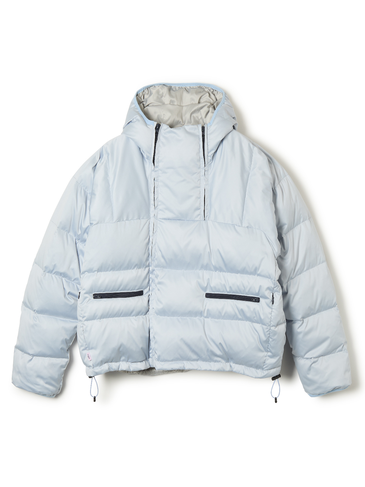 double zip down jacket 詳細画像 blue 3