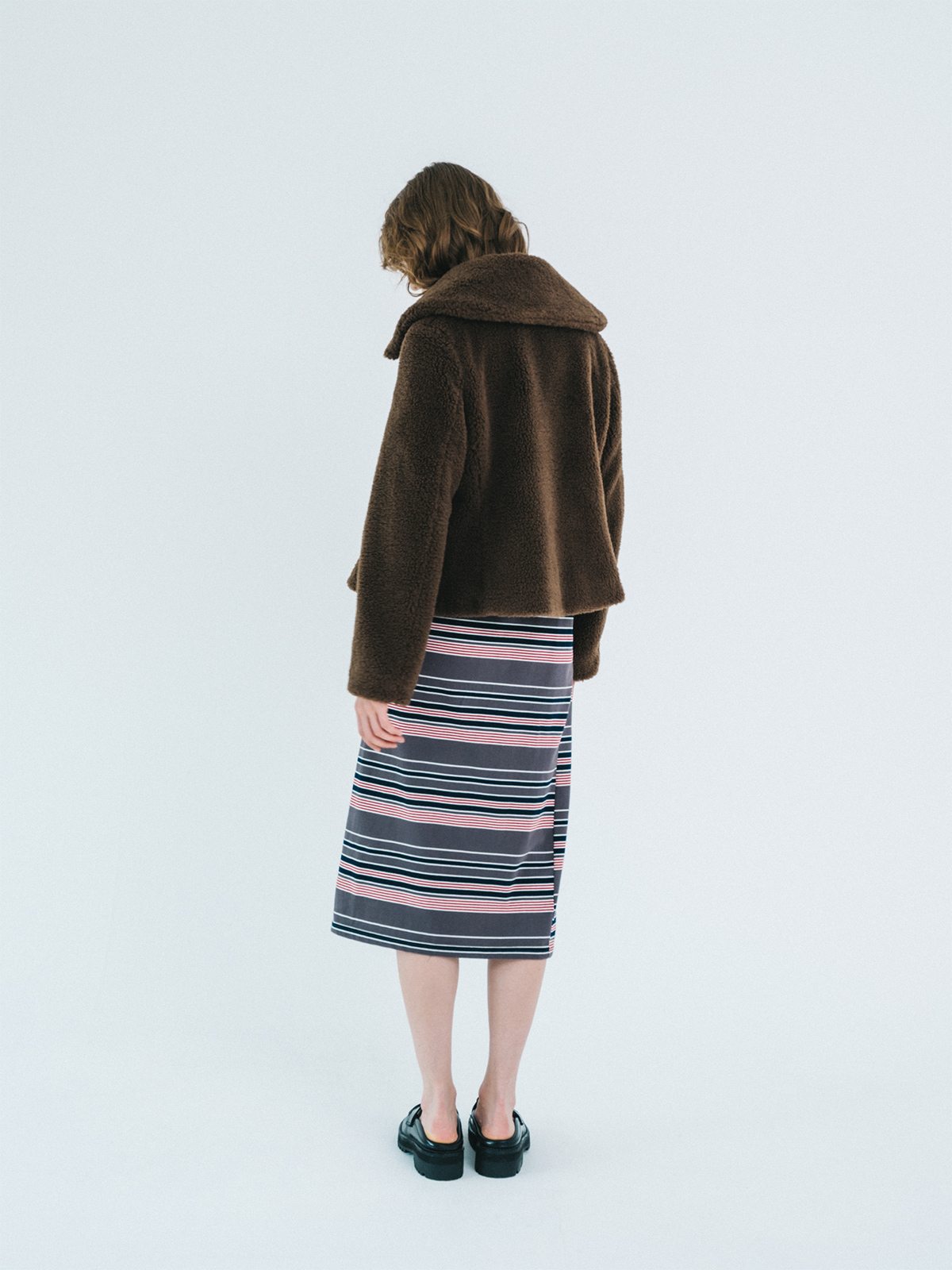 panel boa jacket 詳細画像 bworn 5