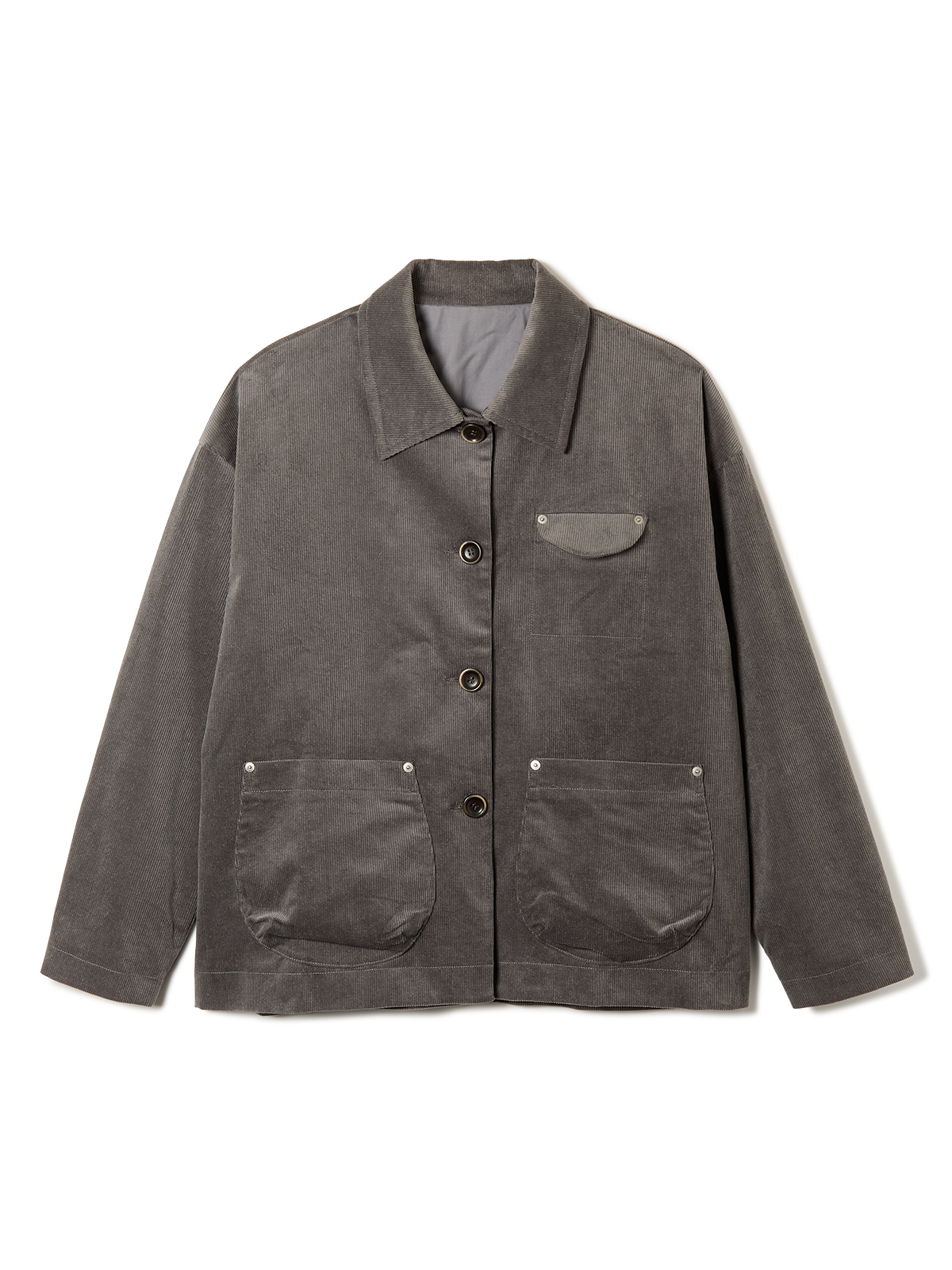 painter&rsquo;s big jacket 詳細画像 gray 1