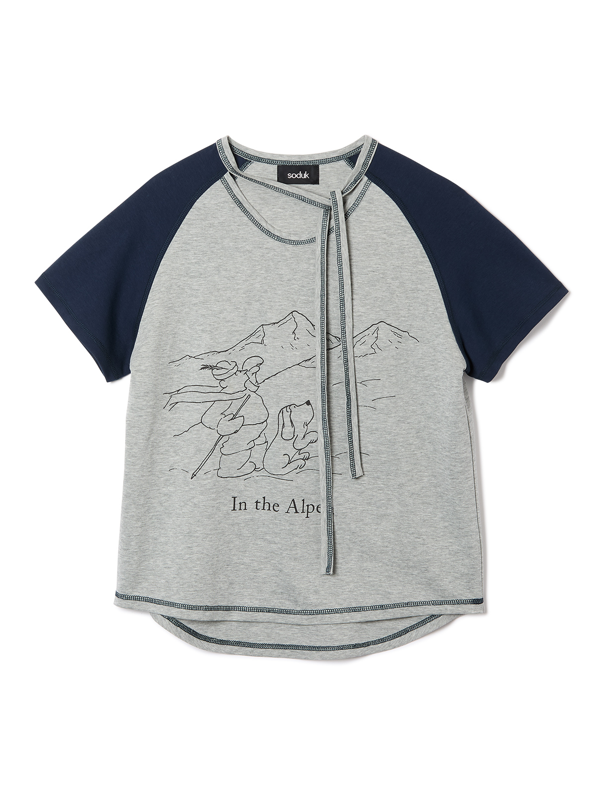 in the alpen t-shirt
