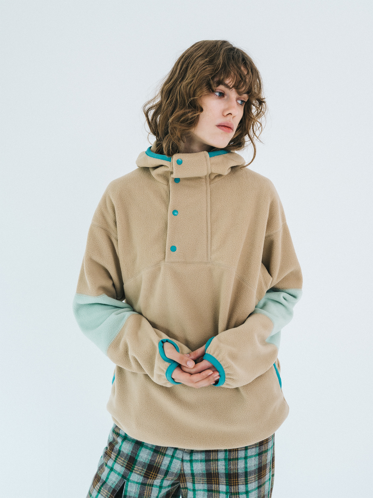 light fleece hoodie