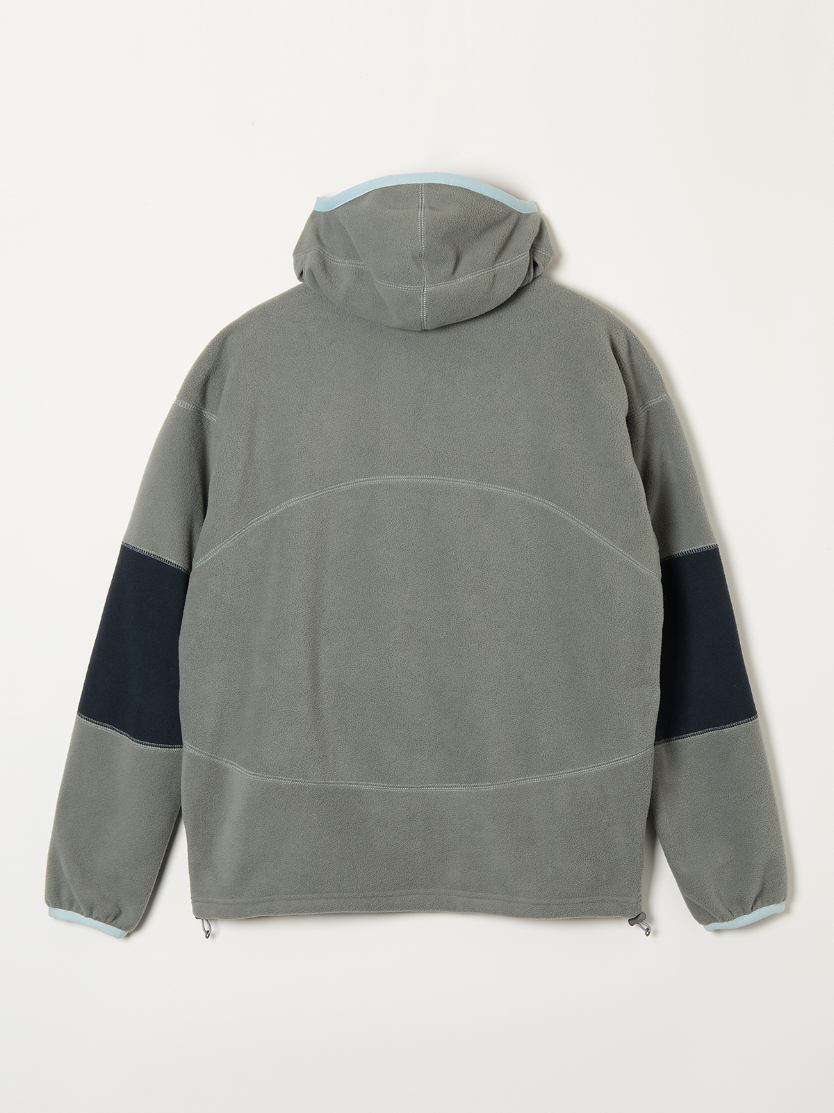 light fleece hoodie 詳細画像 gray 2