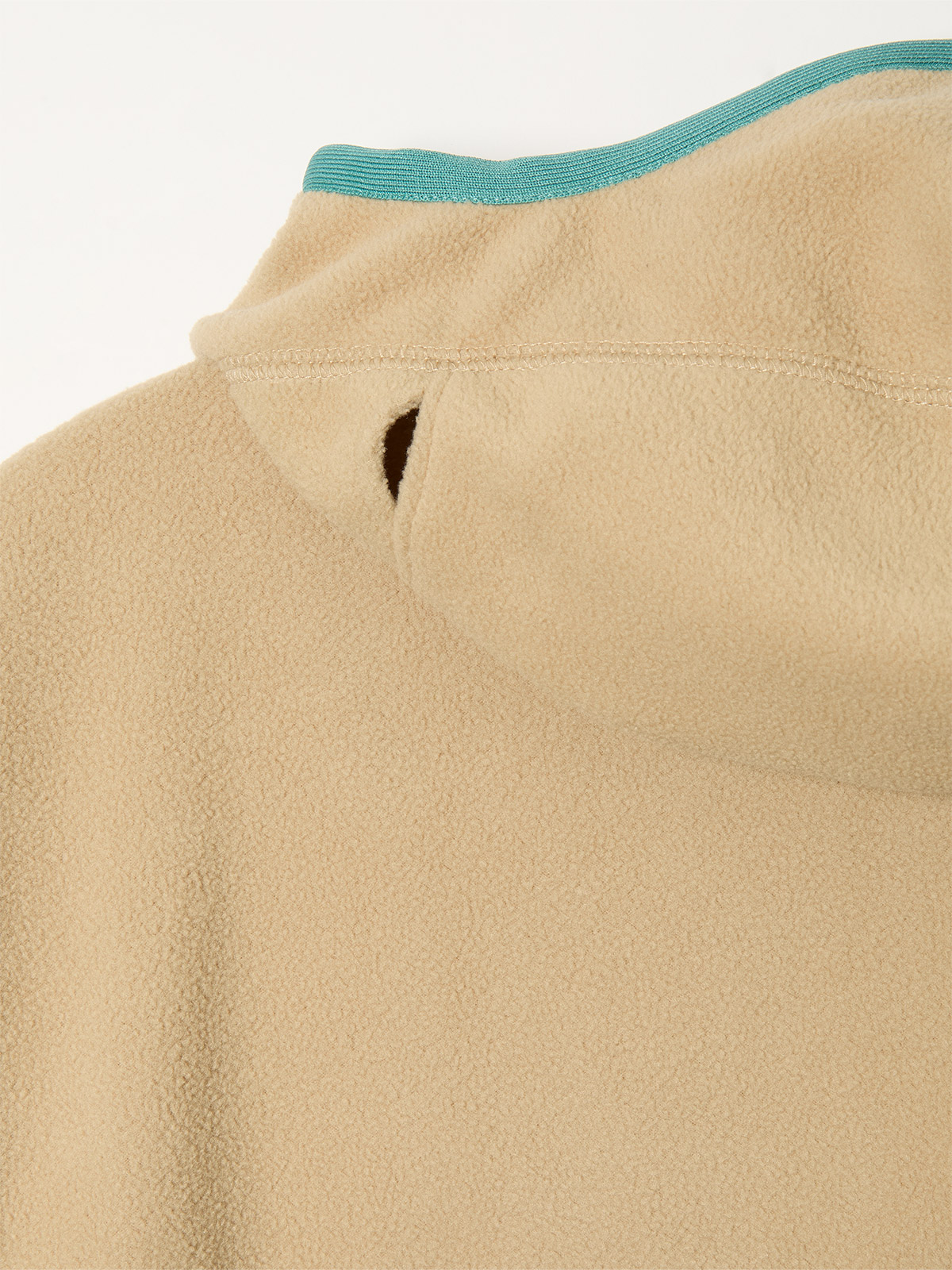 light fleece hoodie 詳細画像 beige 3