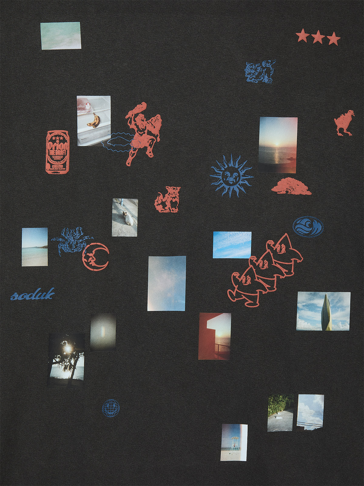 &ldquo;memory of summer&rdquo;orion beer t-shirt 詳細画像 gray 3