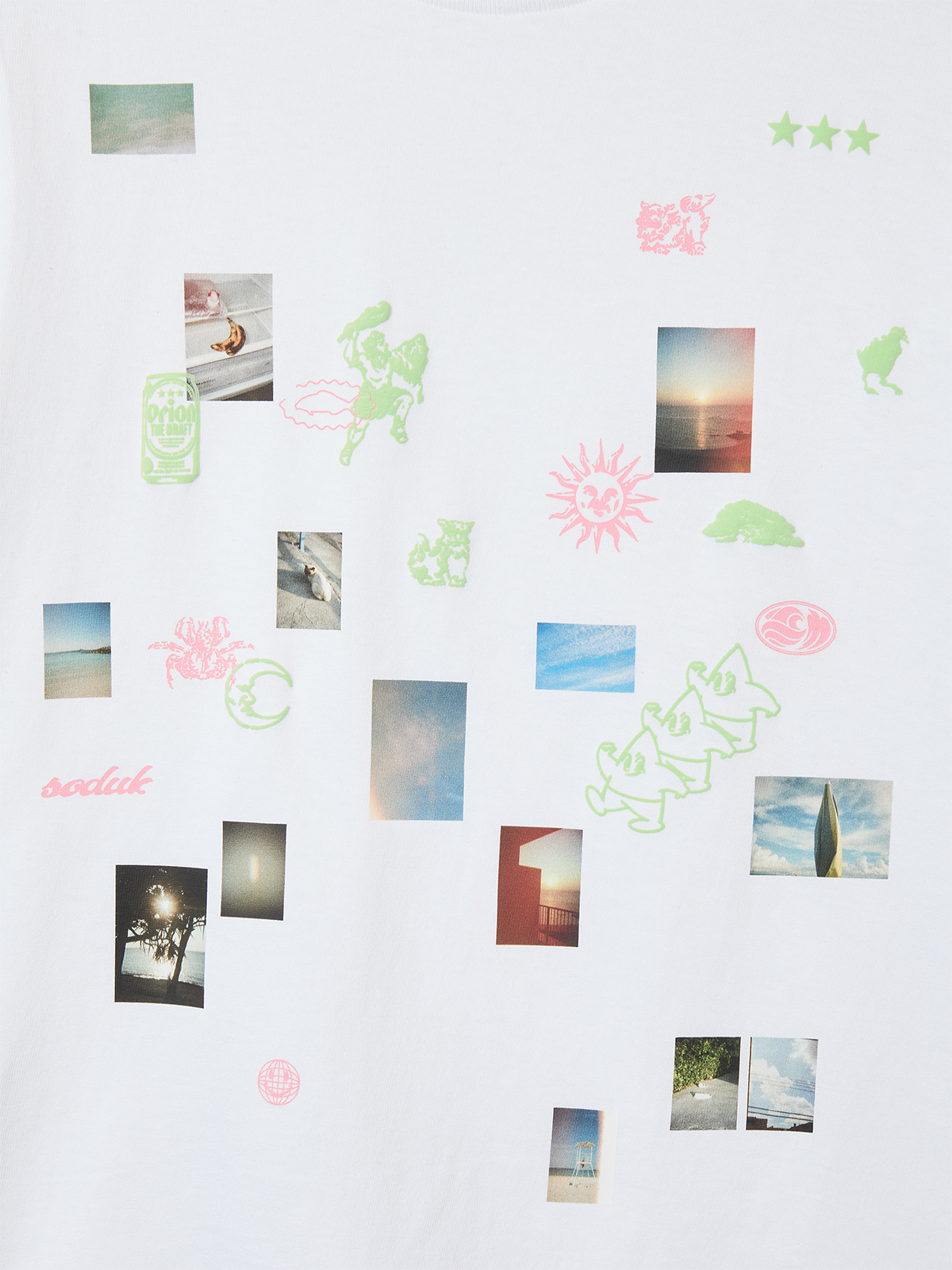 &ldquo;memory of summer&rdquo;orion beer t-shirt 詳細画像 white 3