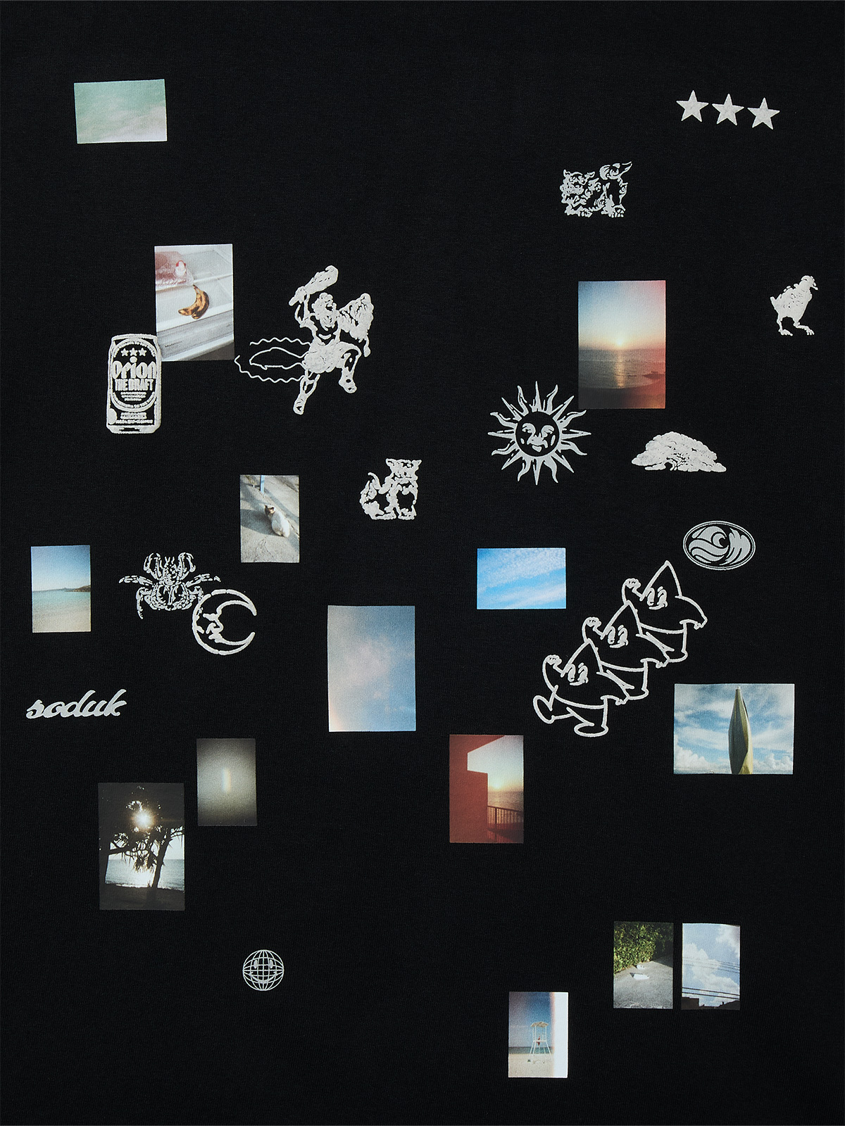 &ldquo;memory of summer&rdquo;orion beer t-shirt 詳細画像 black 3