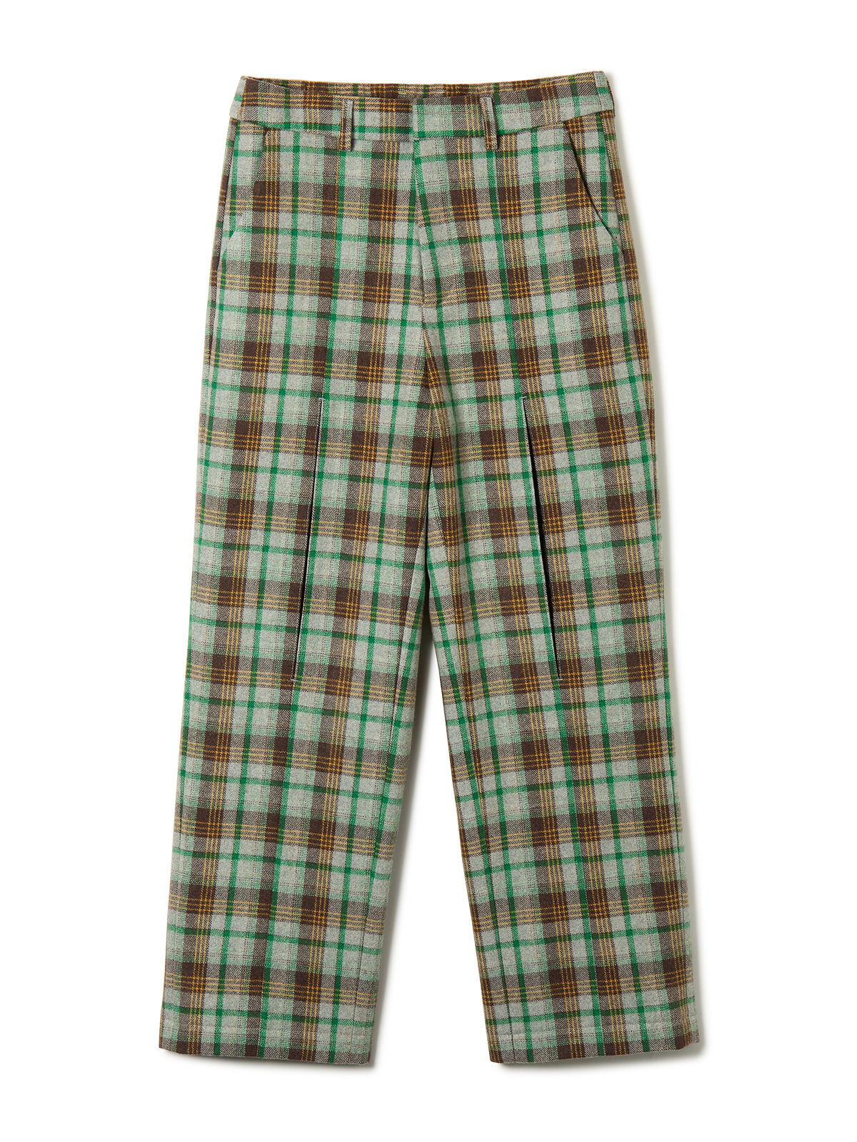 &ldquo;on the knee&rdquo; easy trousers 詳細画像 green 1