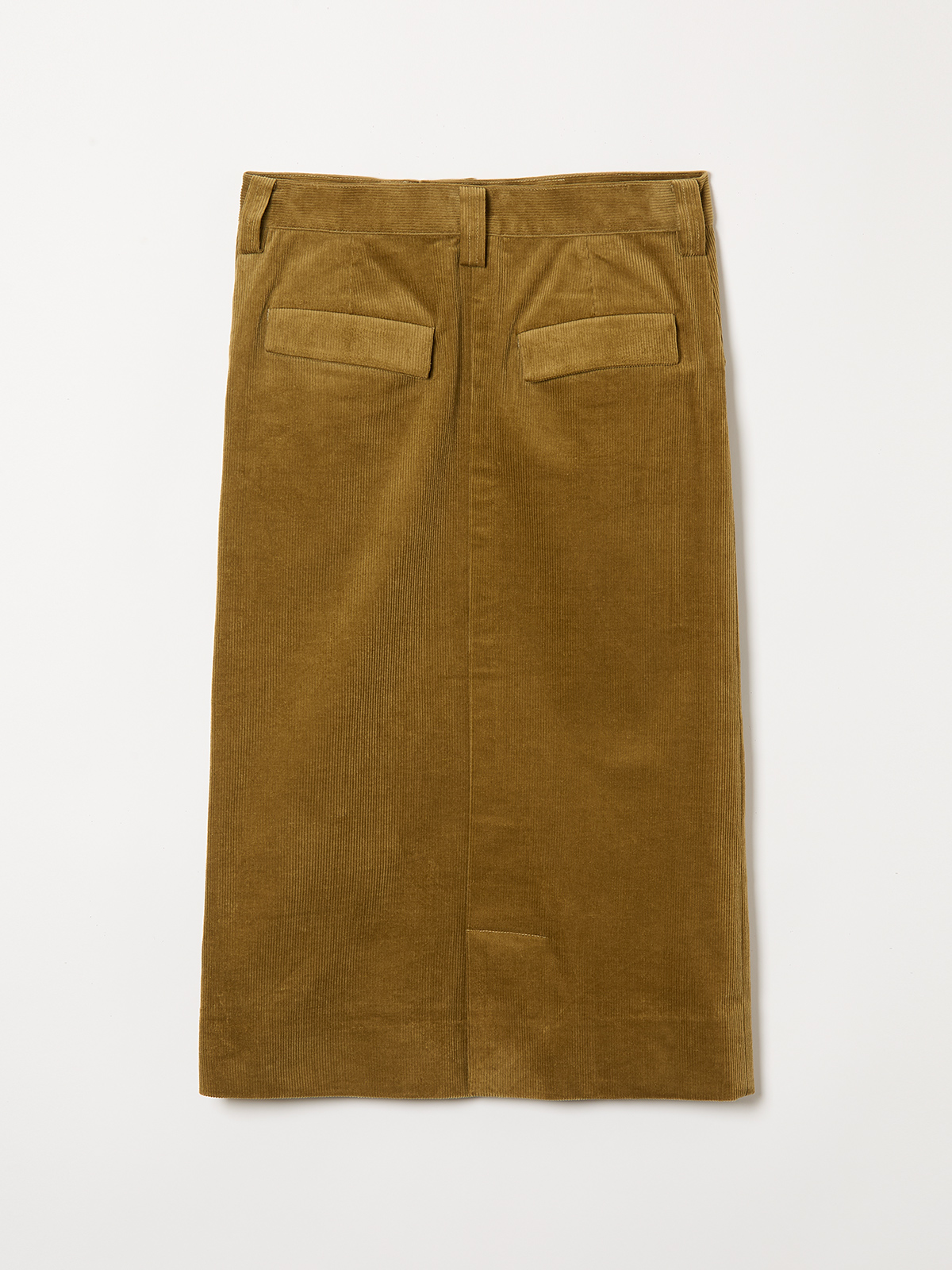 triangle pocket skirt 詳細画像 brown 2