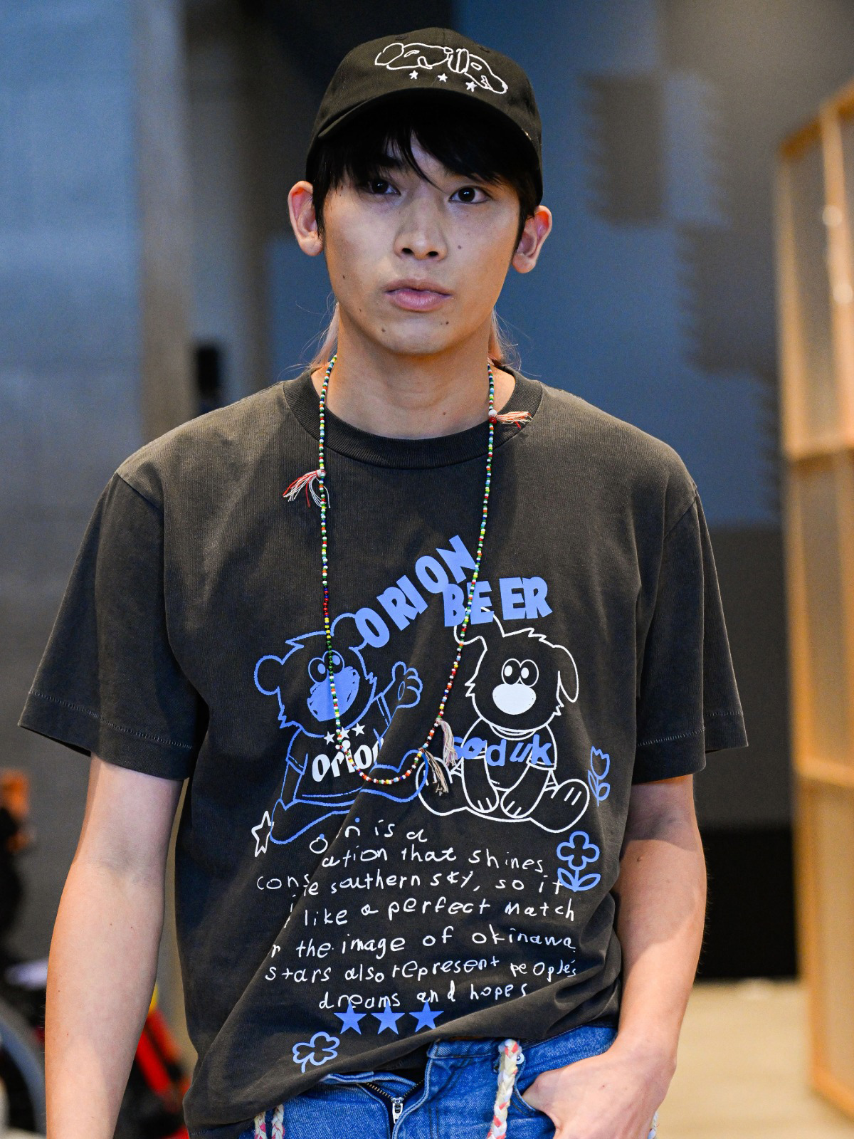&ldquo;i&rsquo;m a (orion) beer person&rdquo; cap 詳細画像 black 1