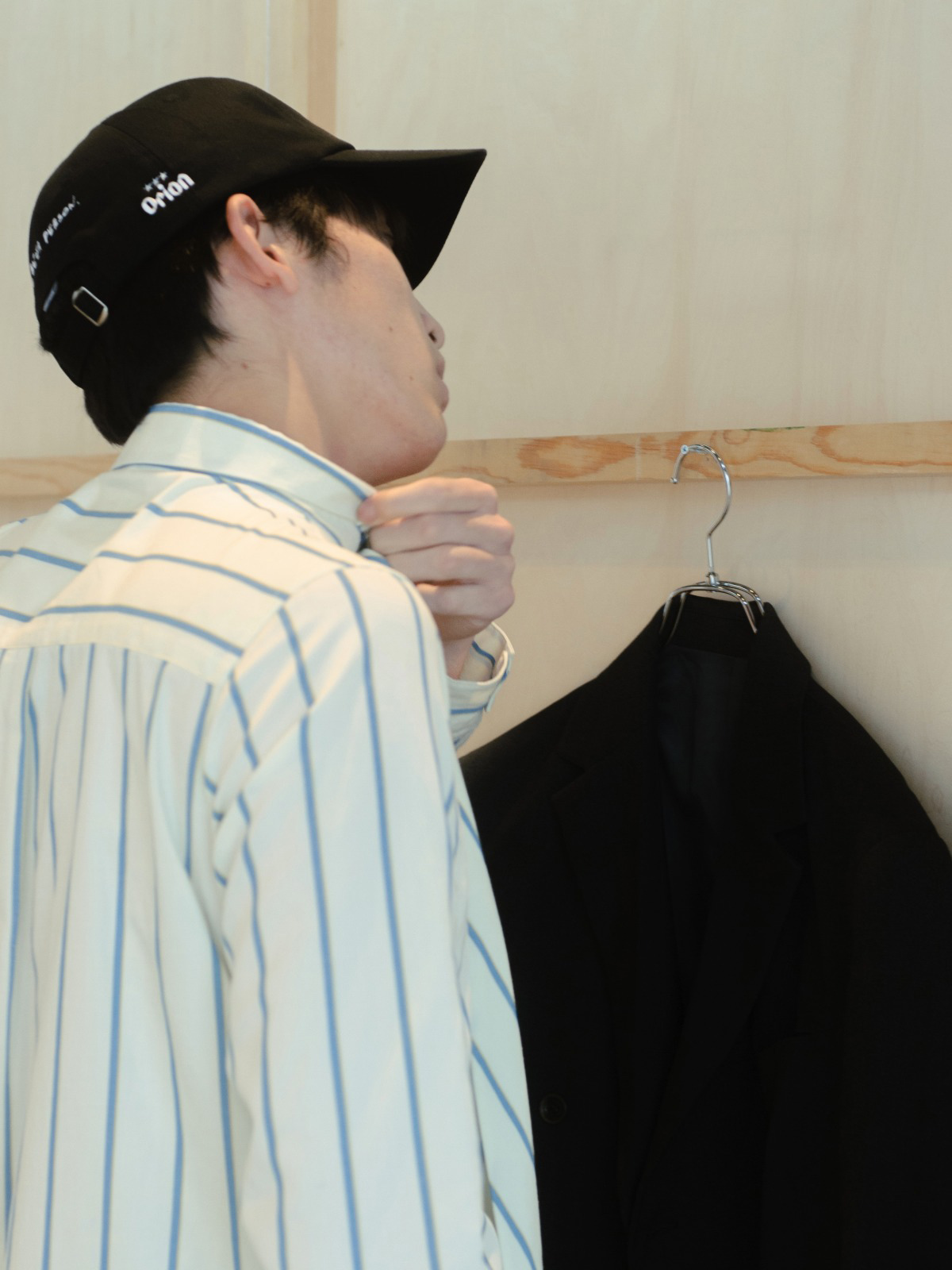 &ldquo;i&rsquo;m a (orion) beer person&rdquo; cap 詳細画像 black 4